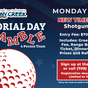 Memorial Day Scramble (4 Person Team)