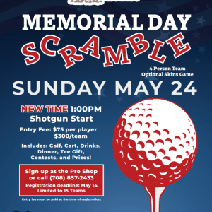 Memorial Day 4 Person Scramble