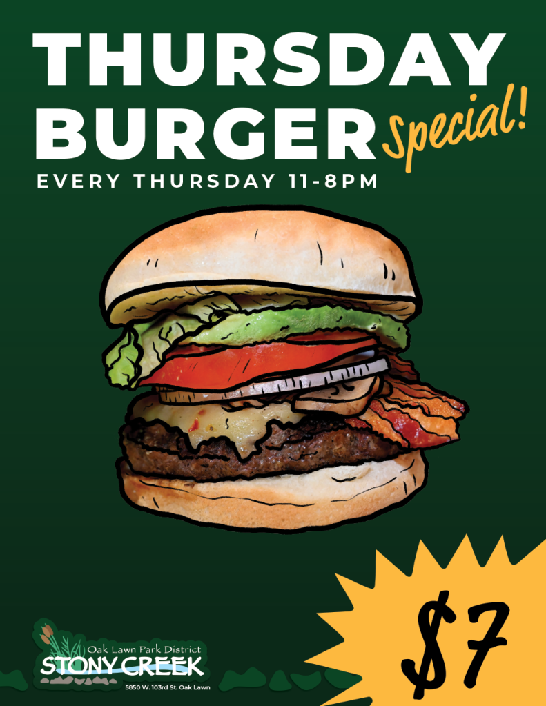 Thursday Burger Special