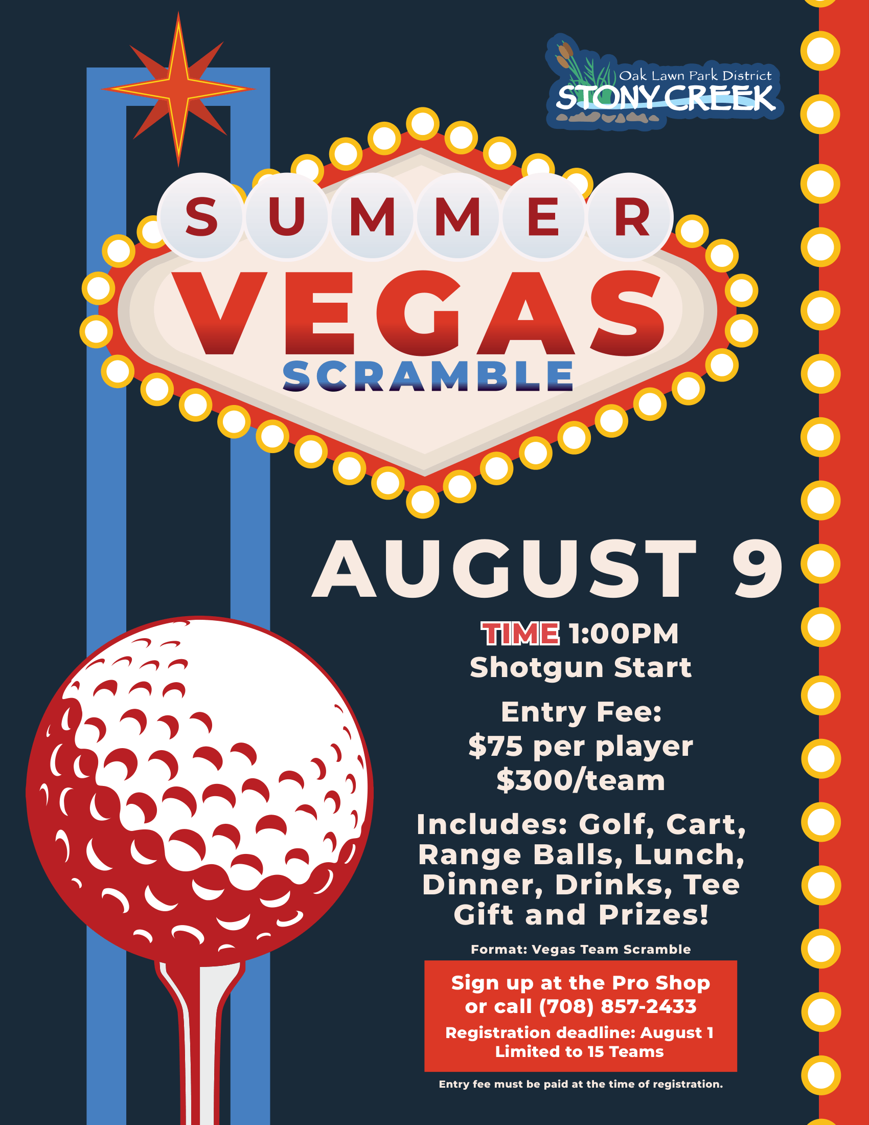 Summer Vegas Scramble