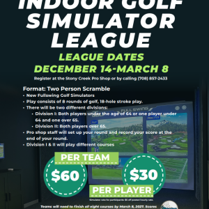 Golf Simulator League Registration